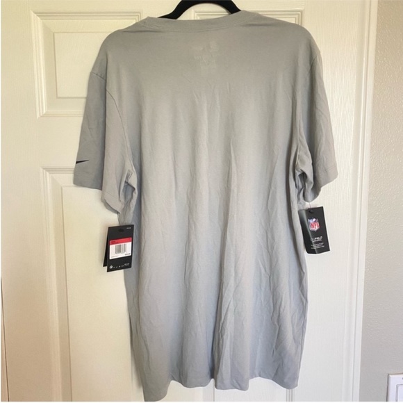 Men’s Gray NFL Denver Broncos Nike Dri Fit Short Sleeve Tee Size Large - Picture 6 of 9